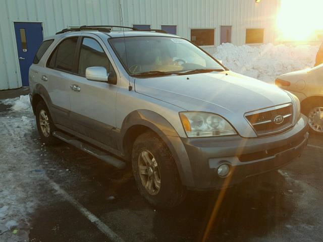 KNDJC733565553135 - 2006 KIA SORENTO EX SILVER photo 1