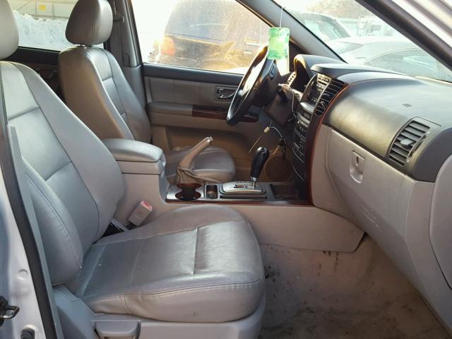 KNDJC733565553135 - 2006 KIA SORENTO EX Gümüş foto 5