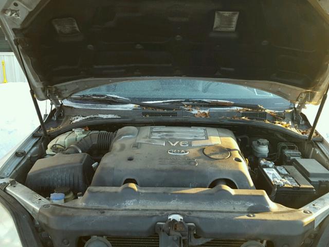 KNDJC733565553135 - 2006 KIA SORENTO EX Gümüş foto 7