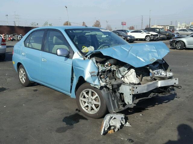 JT2BK12U310018690 - 2001 TOYOTA PRIUS BLUE photo 1