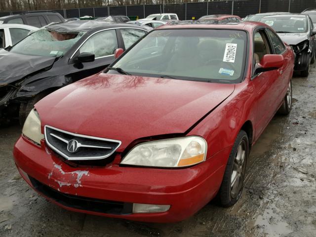 19UYA42721A037176 - 2001 ACURA 3.2CL TYPE RED photo 2