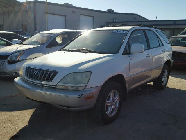 JTJGF10U230156919 - 2003 LEXUS RX 300 WHITE photo 2