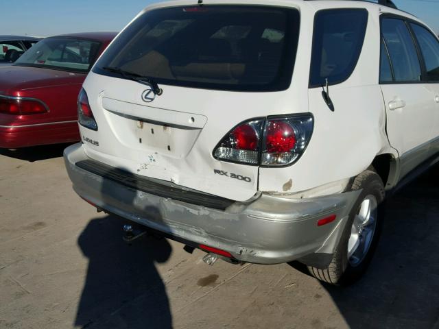 JTJGF10U230156919 - 2003 LEXUS RX 300 WHITE photo 9