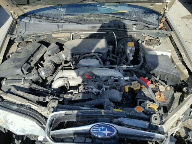 4S3BL616X87219718 - 2008 SUBARU LEGACY 2.5 GOLD photo 7