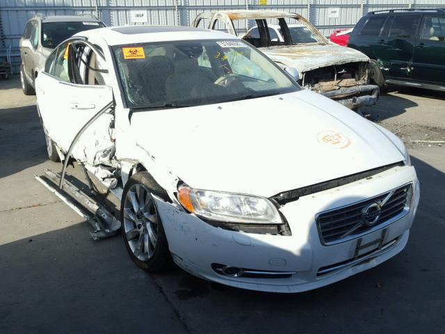 YV1902AH8C1161230 - 2012 VOLVO S80 T6 WHITE photo 1