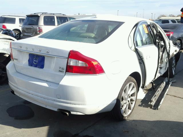 YV1902AH8C1161230 - 2012 VOLVO S80 T6 WHITE photo 4