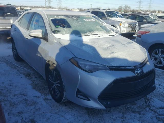 5YFBURHE2HP586543 - 2017 TOYOTA COROLLA L SILVER photo 1