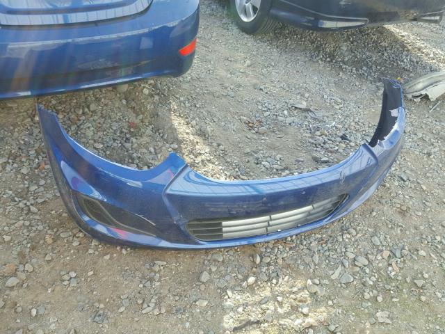 KMHCT4AE0FU891927 - 2015 HYUNDAI ACCENT GLS BLUE photo 9