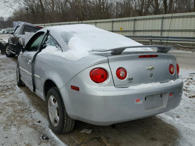 1G1AK12F857540872 - 2005 CHEVROLET COBALT GRAY photo 3