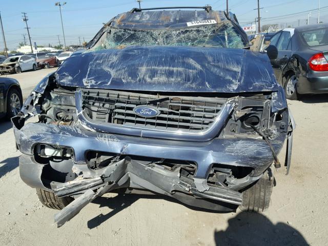 1FMZU63E82UB33425 - 2002 FORD EXPLORER X BLUE photo 10