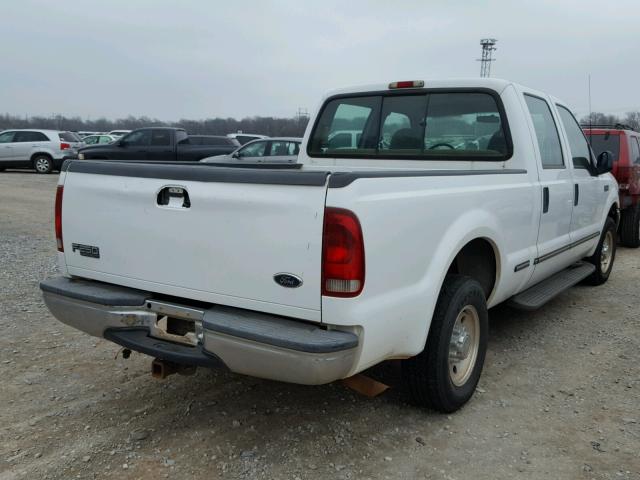 1FTNW20L5XEC38644 - 1999 FORD F250 SUPER WHITE photo 4