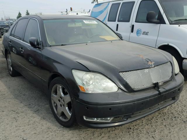 JTHBN36F355008996 - 2005 LEXUS LS 430 BLACK photo 1