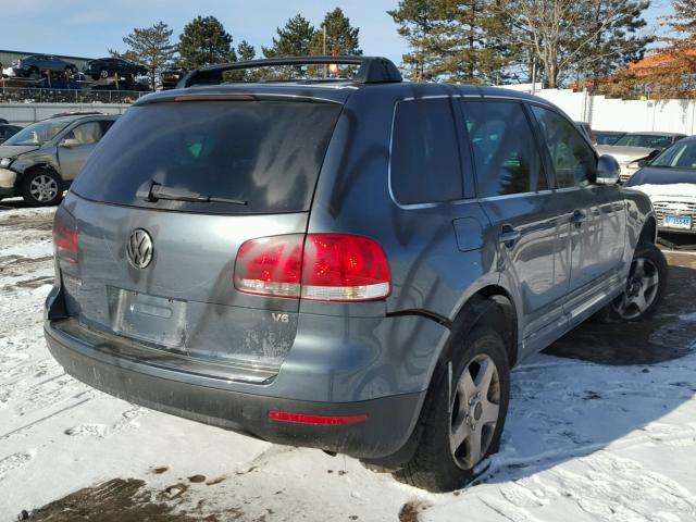 WVGBC77L44D066490 - 2004 VOLKSWAGEN TOUAREG 3. GRAY photo 4