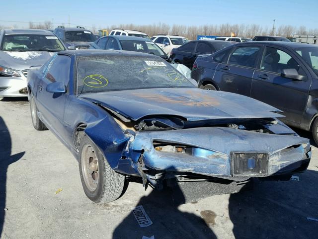 1G2FS23T1NL205956 - 1992 PONTIAC FIREBIRD BLUE photo 1