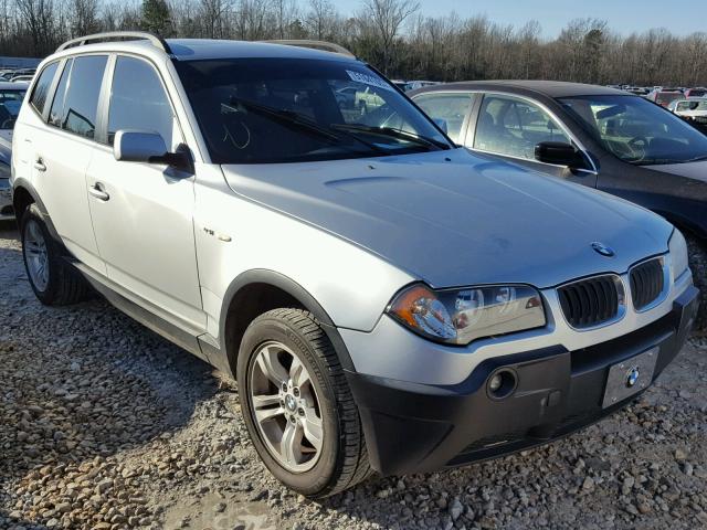 WBXPA93434WA62208 - 2004 BMW X3 3.0I SILVER photo 1