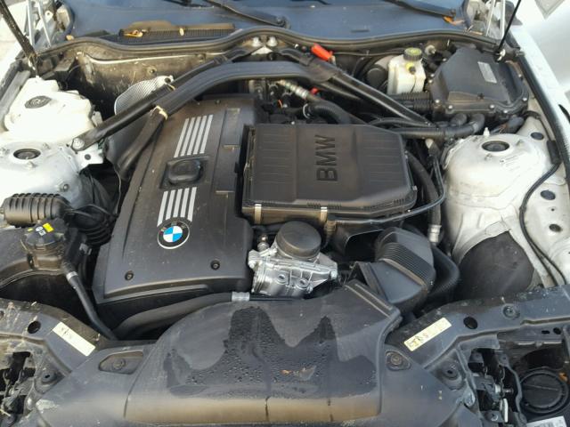 WBALM73559E381620 - 2009 BMW Z4 SDRIVE3 SILVER photo 7