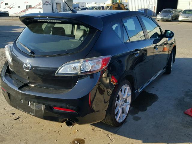 JM1BL1K40B1469009 - 2011 MAZDA SPEED 3 BLACK photo 4