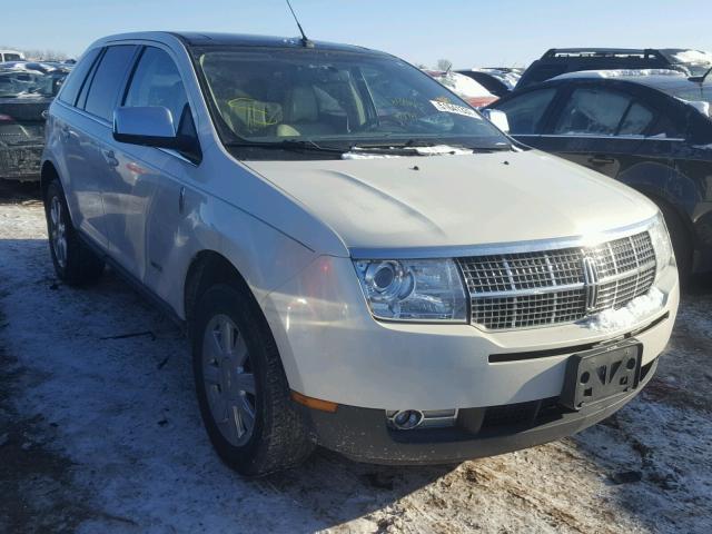 2LMDU68C18BJ32329 - 2008 LINCOLN MKX WHITE photo 1