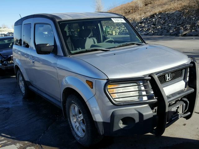 5J6YH28776L011569 - 2006 HONDA ELEMENT EX SILVER photo 1