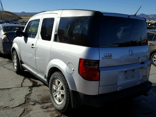 5J6YH28776L011569 - 2006 HONDA ELEMENT EX SILVER photo 3