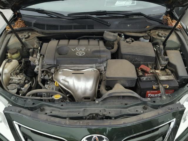 4T1BF3EKXAU557703 - 2010 TOYOTA CAMRY BASE GREEN photo 7