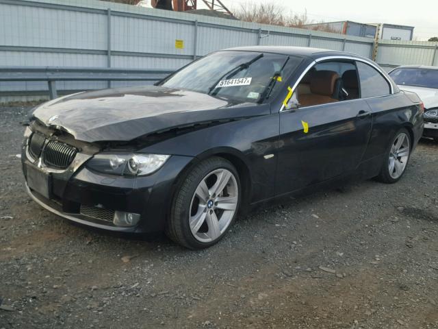 WBAWL73548PX53239 - 2008 BMW 335 I BLACK photo 2