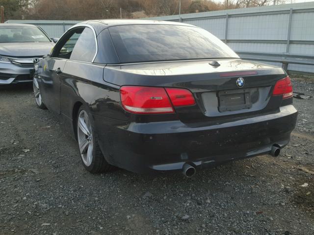 WBAWL73548PX53239 - 2008 BMW 335 I BLACK photo 3