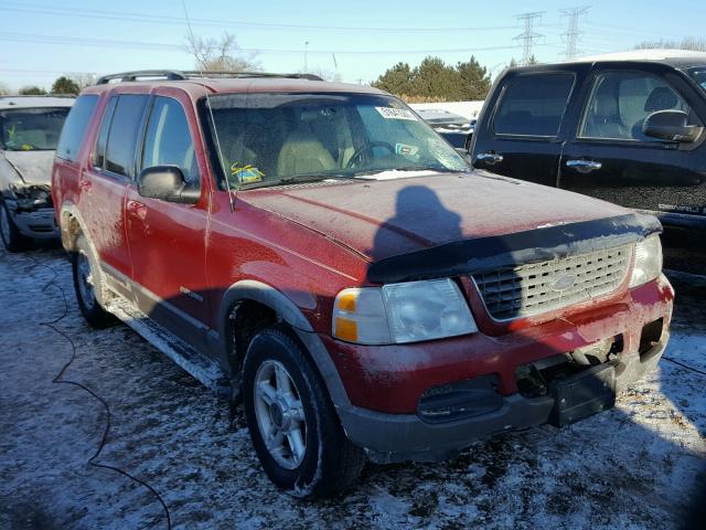 1FMZU73E62UB81740 - 2002 FORD EXPLORER X RED photo 1