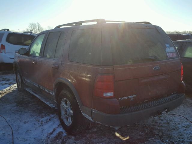 1FMZU73E62UB81740 - 2002 FORD EXPLORER X RED photo 3