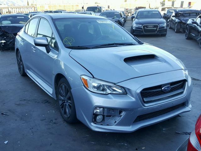 JF1VA1D69F8826126 - 2015 SUBARU WRX PREMIU SILVER photo 1