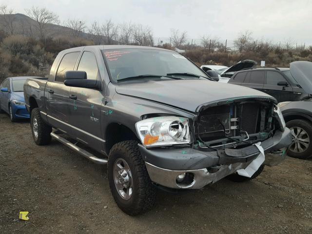 3D3KS19D98G232352 - 2008 DODGE RAM 1500 GRAY photo 1