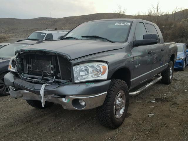 3D3KS19D98G232352 - 2008 DODGE RAM 1500 GRAY photo 2