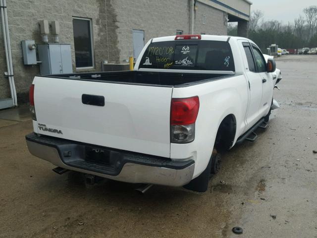 5TBRV54188S475261 - 2008 TOYOTA TUNDRA DOU WHITE photo 4