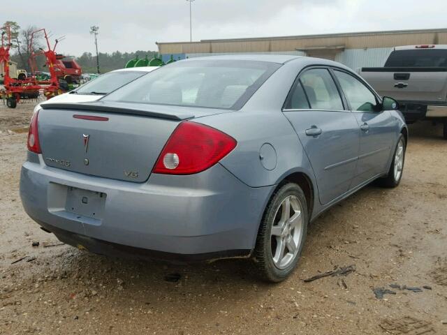 1G2ZG58N574207037 - 2007 PONTIAC G6 BASE BLUE photo 4