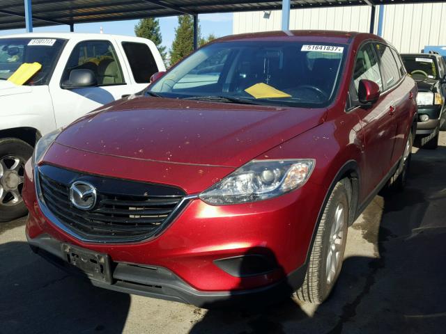 JM3TB2CV7D0411662 - 2013 MAZDA CX-9 TOURI RED photo 2