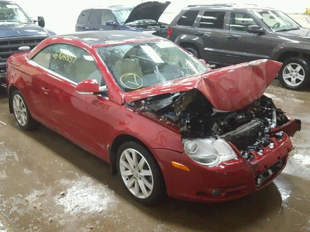 WVWBA71F88V024319 - 2008 VOLKSWAGEN EOS TURBO RED photo 1