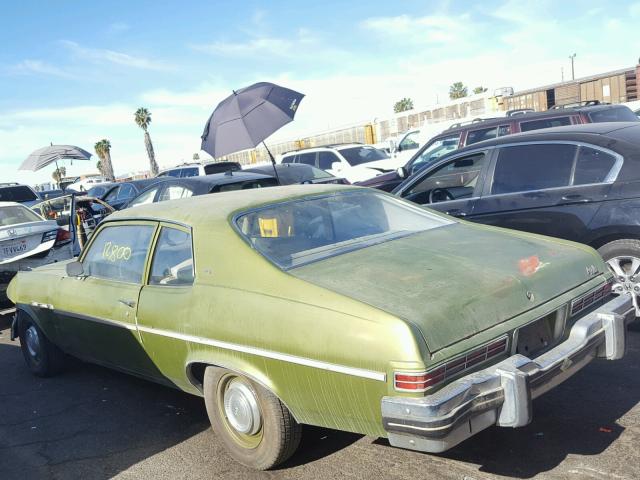 00004B27H3N107363 - 1973 BUICK APOLLO GREEN photo 3