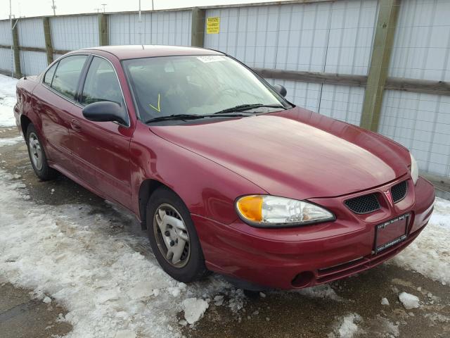 1G2NE52F04M559282 - 2004 PONTIAC GRAND AM S 红色 照片 1