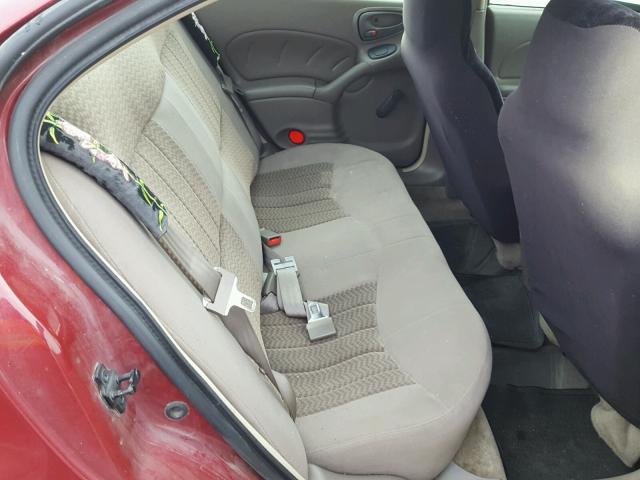 1G2NE52F04M559282 - 2004 PONTIAC GRAND AM S 红色 照片 6