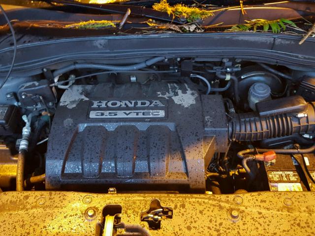 5FNYF18417B029775 - 2007 HONDA PILOT EX SILVER photo 7