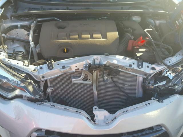 2T1BURHEXFC378049 - 2015 TOYOTA COROLLA L SILVER photo 7