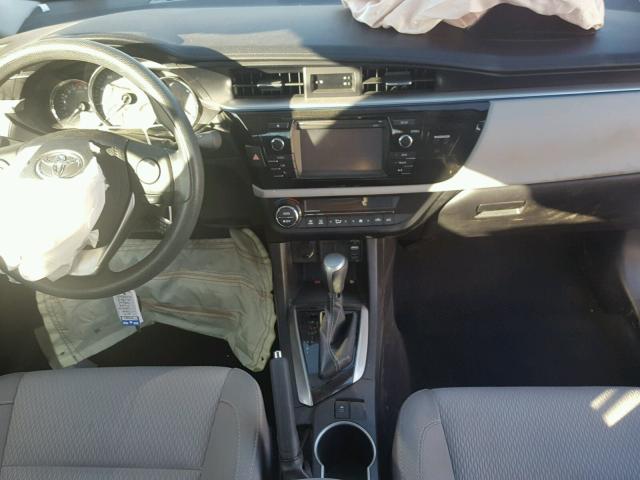 2T1BURHEXFC378049 - 2015 TOYOTA COROLLA L SILVER photo 9