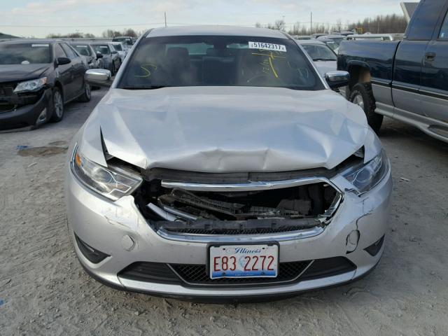 1FAHP2F86DG138376 - 2013 FORD TAURUS LIM SILVER photo 7