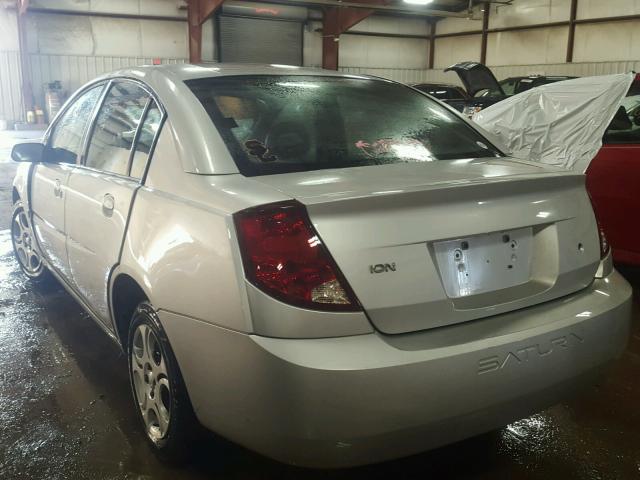 1G8AJ52F44Z199193 - 2004 SATURN ION LEVEL SILVER photo 3