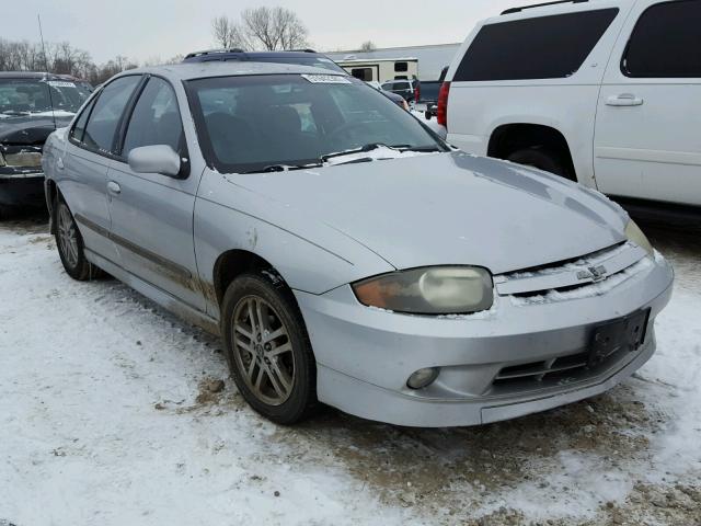 1G1JH52FX37343026 - 2003 CHEVROLET CAVALIER L SILVER photo 1