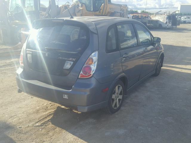 JS2RC61H865350337 - 2006 SUZUKI AERIO PREM GRAY photo 4