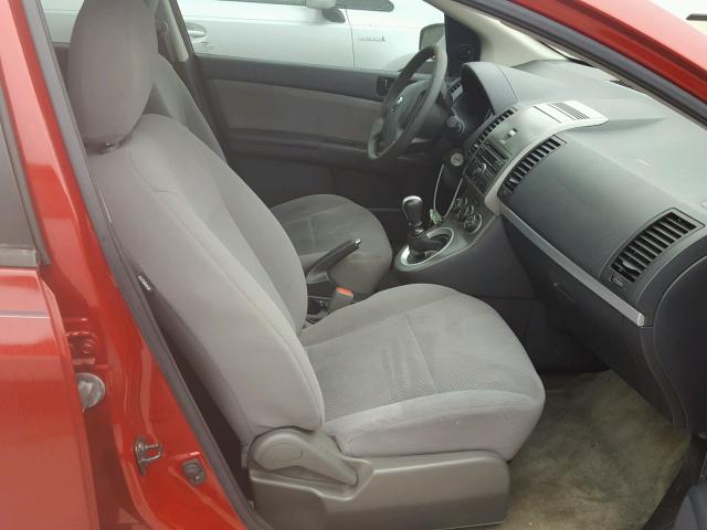 3N1AB6AP5BL709559 - 2011 NISSAN SENTRA 2.0 RED photo 5