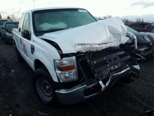 1FTNX20578EB07909 - 2008 FORD F250 SUPER WHITE photo 1