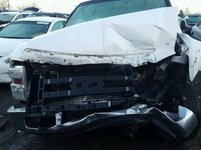 1FTNX20578EB07909 - 2008 FORD F250 SUPER WHITE photo 7