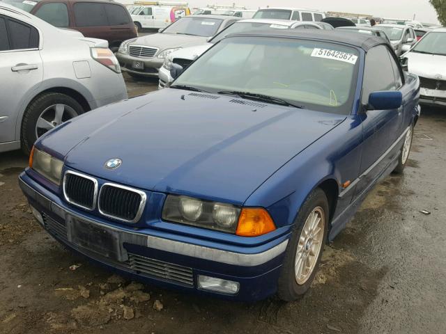 WBABJ7322WEA15722 - 1998 BMW 323 IC BLUE photo 2